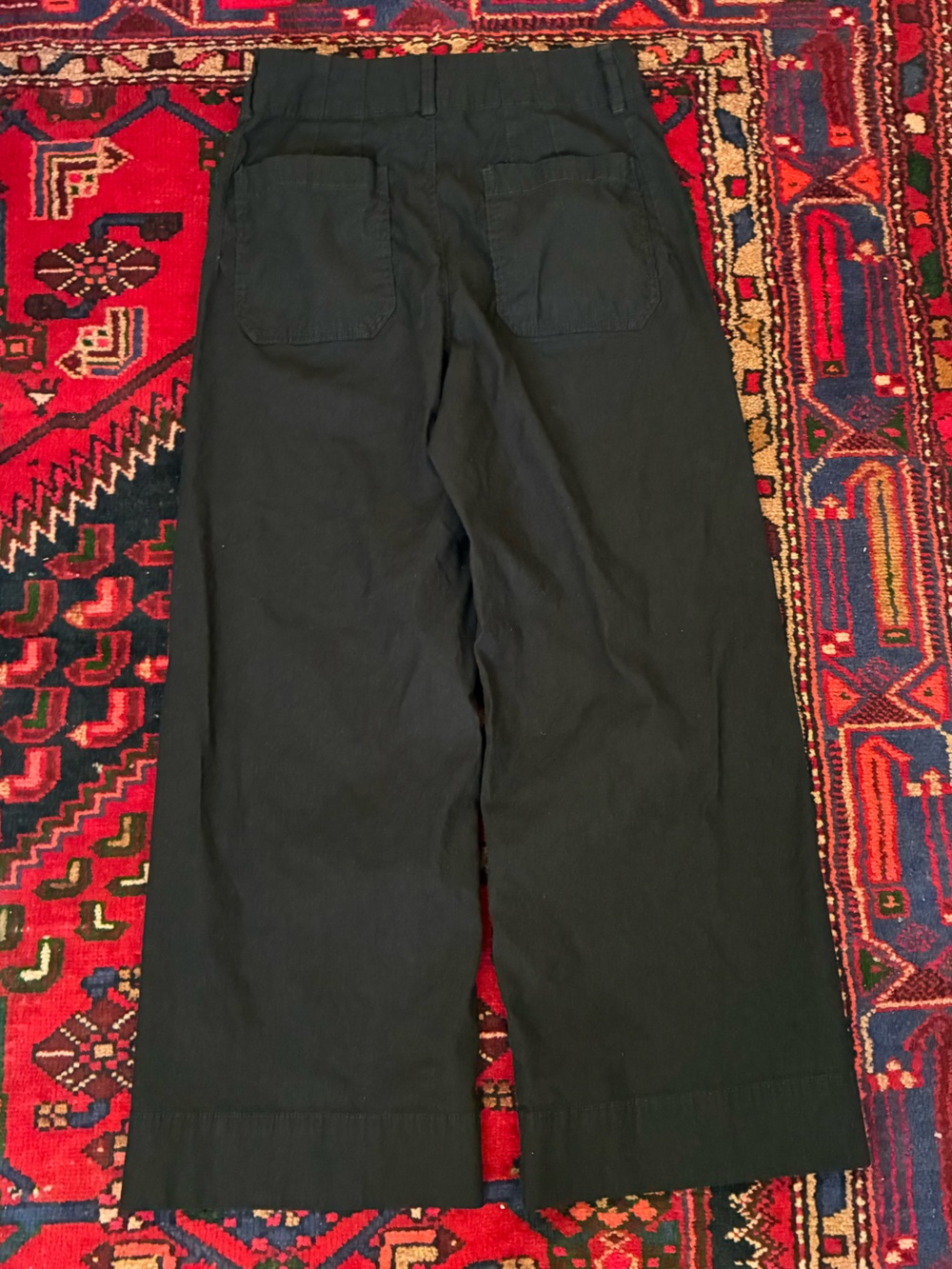 Maeve Colette Magic Fabric Crop Wide Leg Pants - Picture 3 of 9